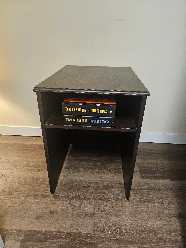 Dark Brown Side Table thumbnail