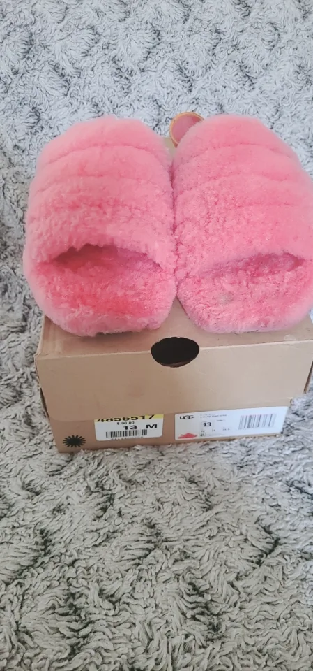 UGG Fluff Yeah Slide - Pink, Size 13 image indicator(3)