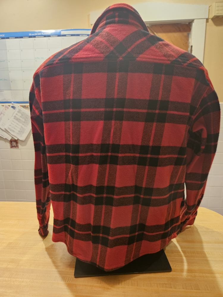 Goodfellow & Co. Red Plaid Flannel - Size L - photo 2