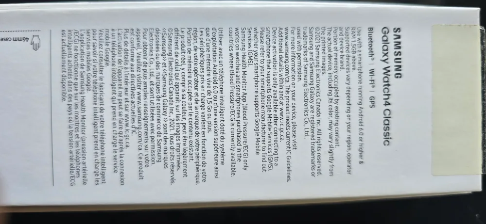 Samsung Galaxy Watch 4 Classic 46mm - Like New! image indicator(7)