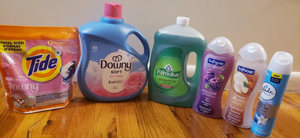 Bundle: Tide, Downy, Palmolive, Softsoap, Glade thumbnail