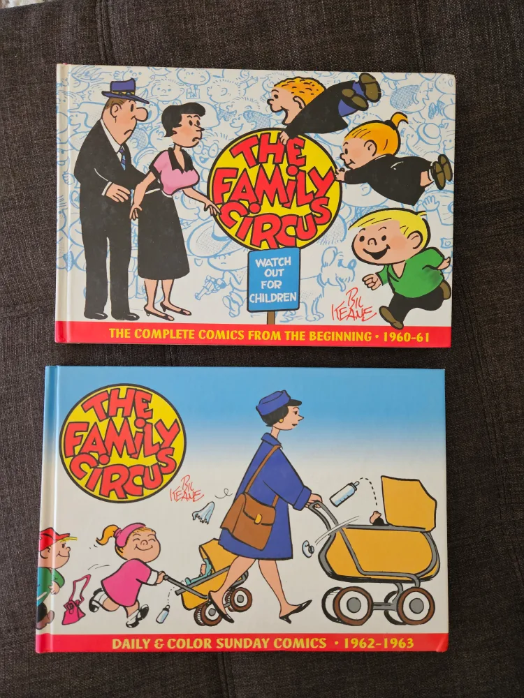 Family Circus Complete Comics 1960-63 - 2 Hardcover Books thumbnail