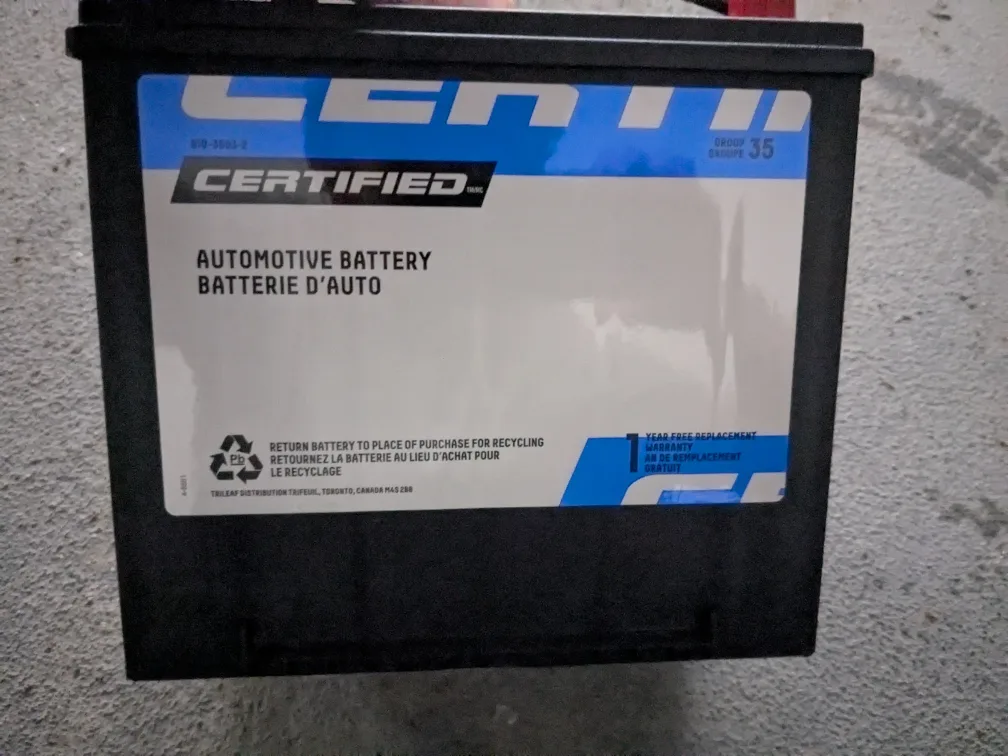 Certified Automotive Battery Group 35 - New image indicator(2)