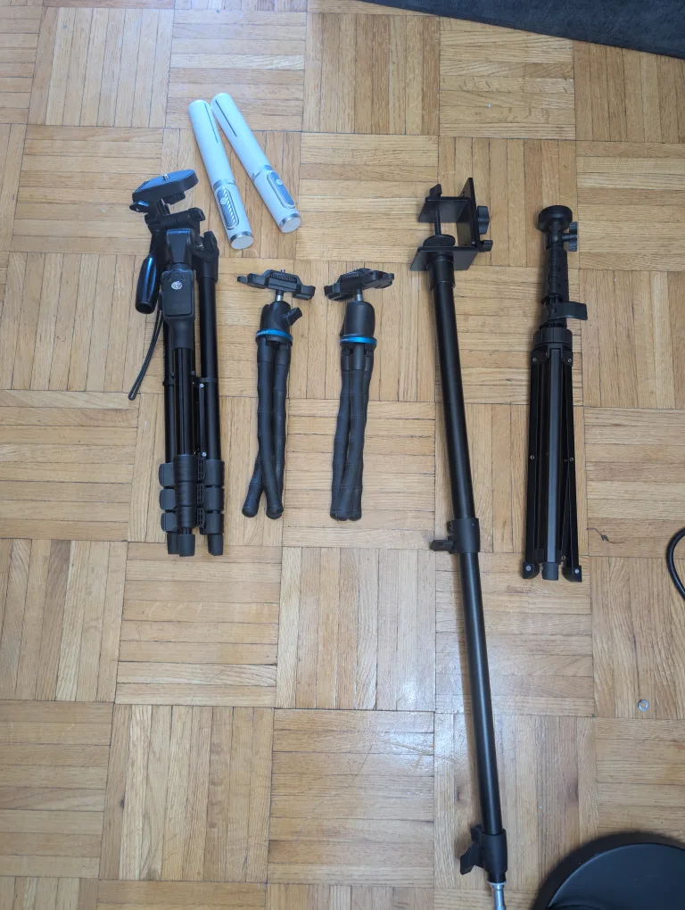Assorted Tripods and Selfie Sticks thumbnail