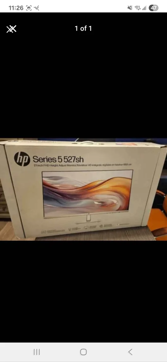 HP Series 5 527sh 27-inch FHD Monitor - New in Box! thumbnail