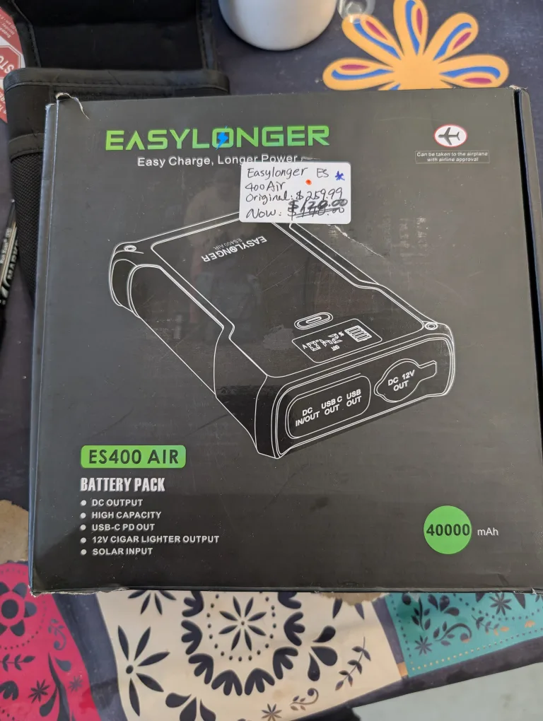 Easylonger ES400 Air Battery Pack thumbnail