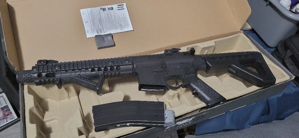 DPMS Panther Arms SBR Full Auto BB Rifle - NEW image indicator(3)