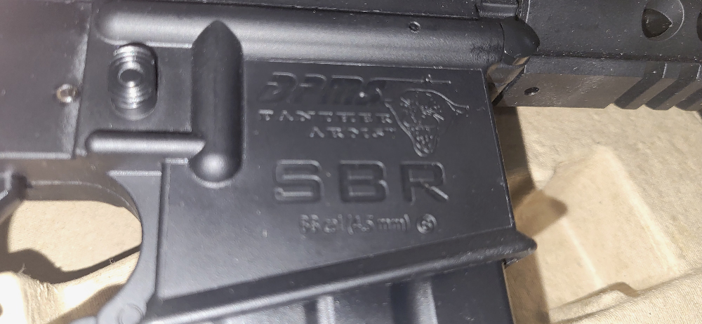 DPMS Panther Arms SBR Full Auto BB Rifle - NEW - photo 4