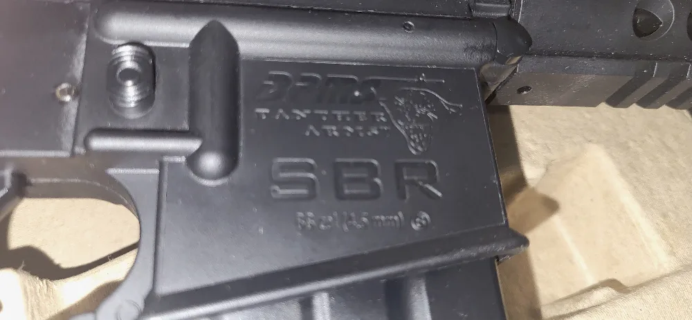 DPMS Panther Arms SBR Full Auto BB Rifle - NEW image indicator(4)