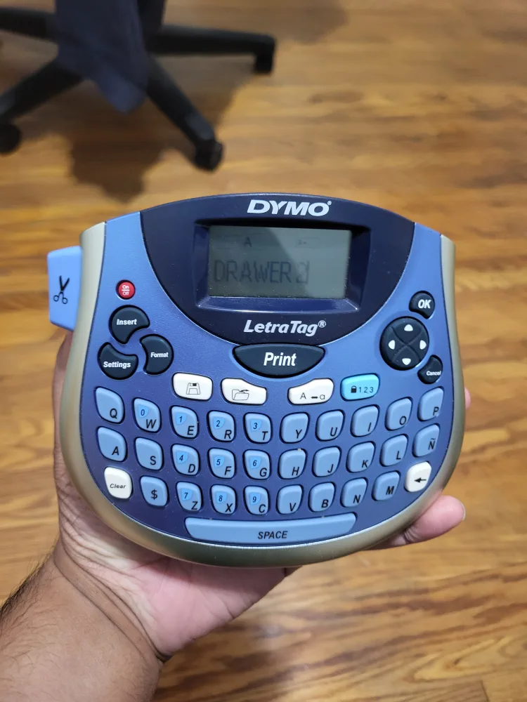 Label Maker. Batteries Included. DYMO Letra Tag thumbnail