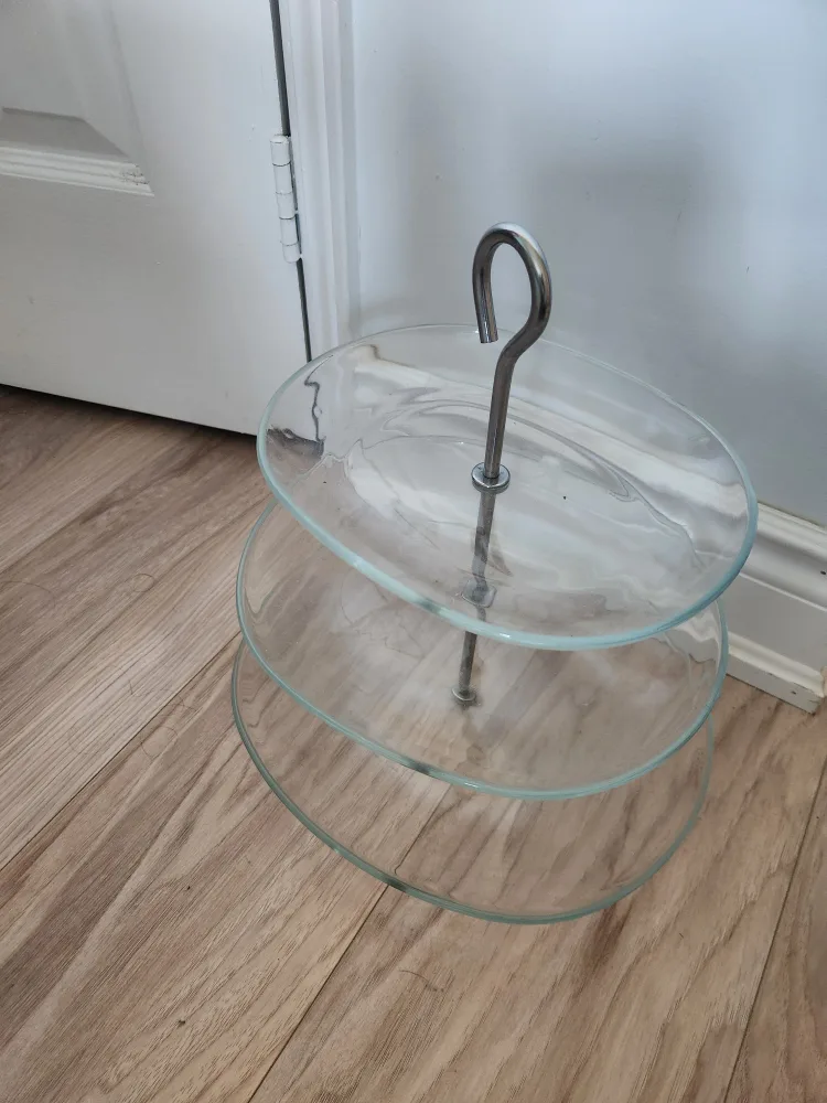 3-Tier Glass Serving Stand 🇨🇦 image indicator(2)