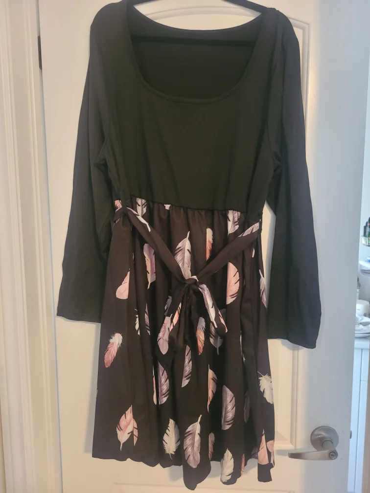 Plus Size Print Dress thumbnail