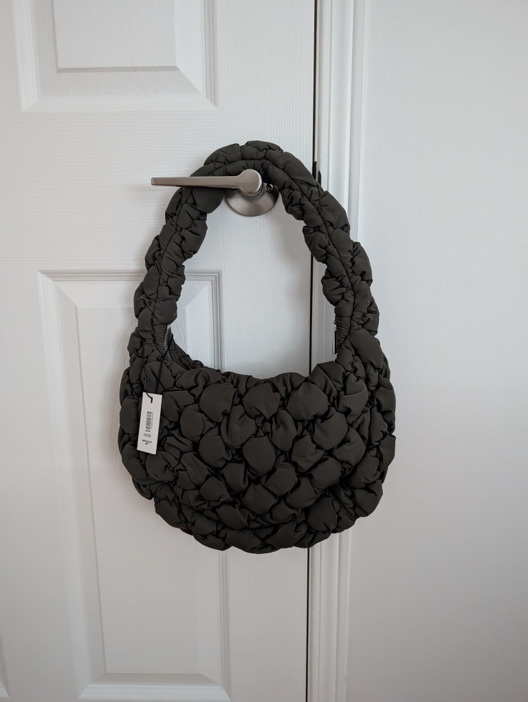 Brand New Aritzia Babaton Curator Shoulder Bag - Dark Olive