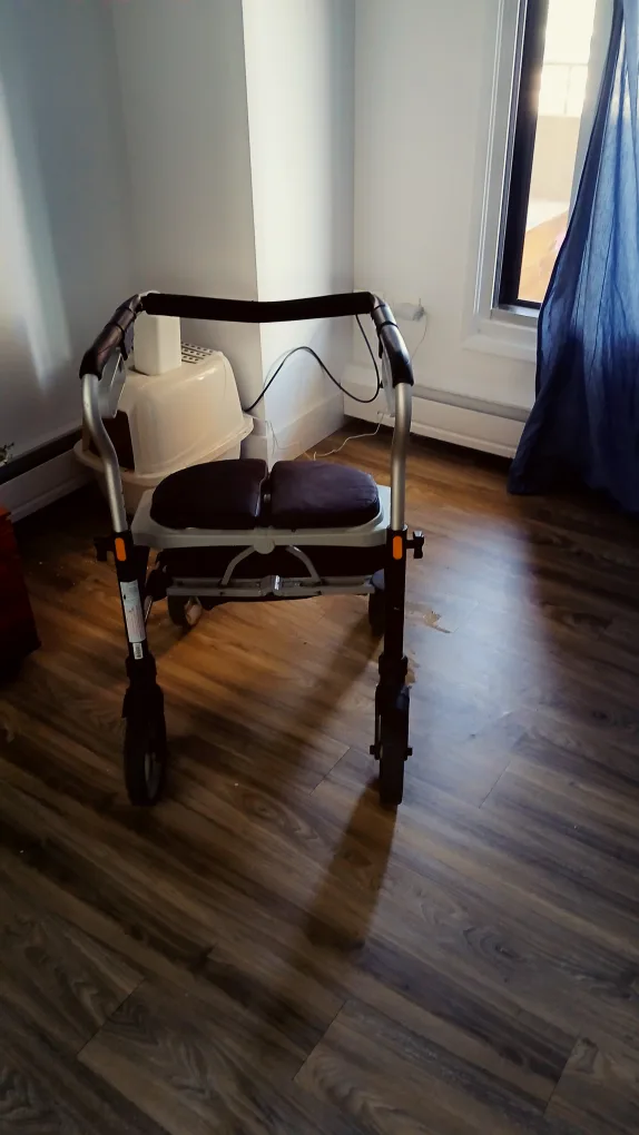 Walker with Seat & Basket thumbnail