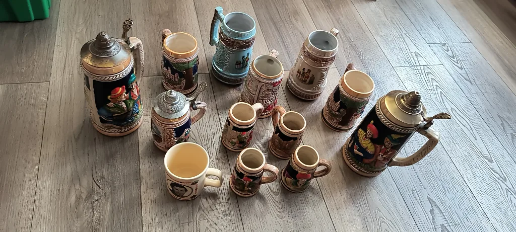 Collection of Decorative Beer Steins & Mugs thumbnail