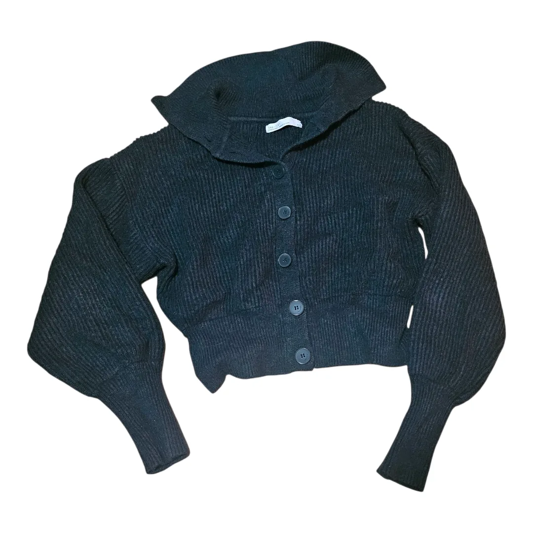 Oak + Fort cropped cardigan thumbnail