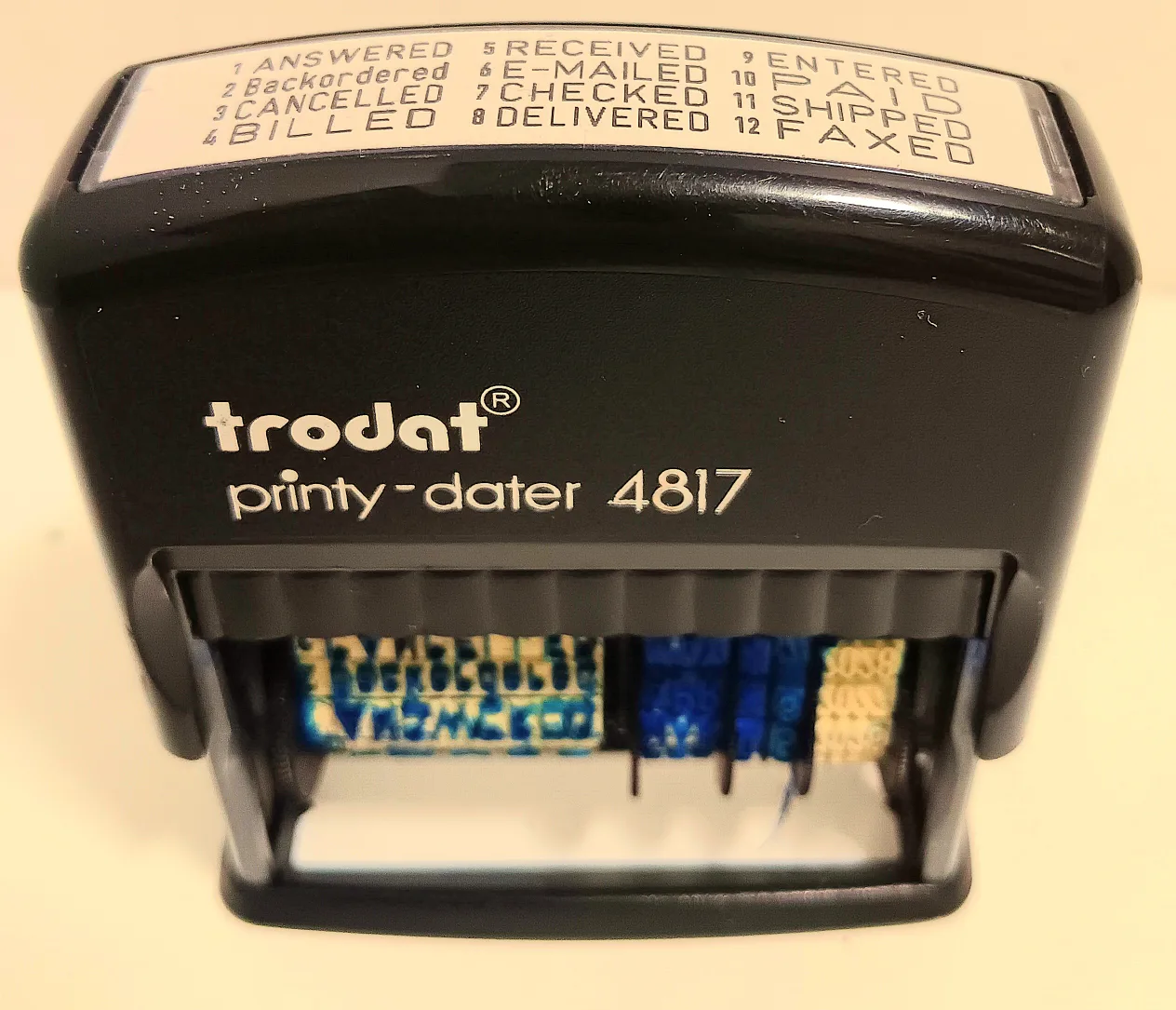 📒Trodat Printy-Dater 4817 Stamp📑 thumbnail