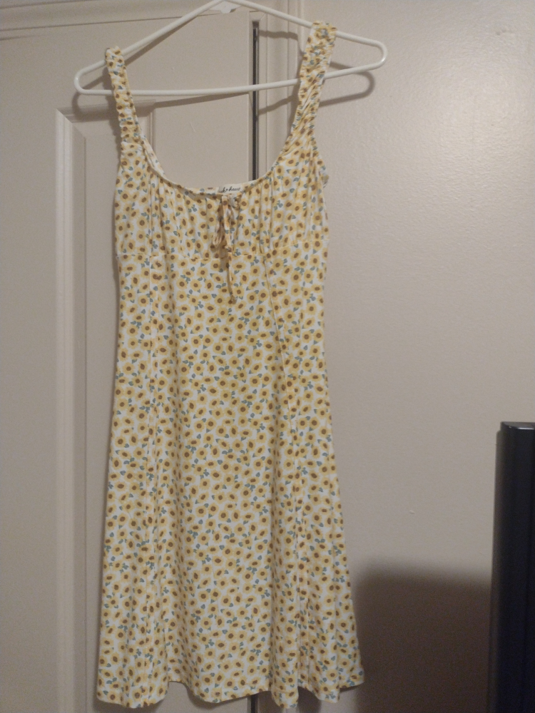 Salt Heart Yellow Sunflower Dress