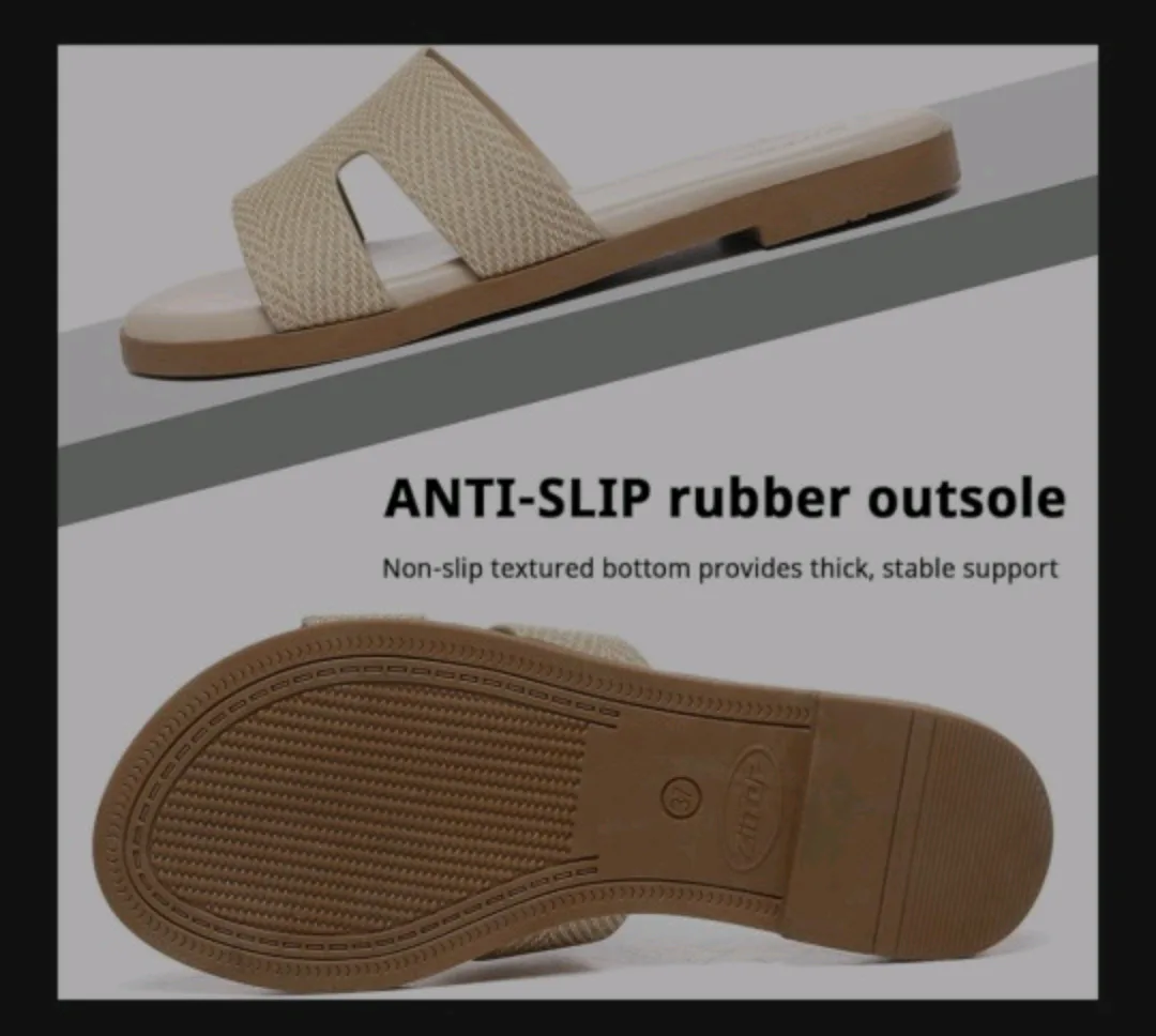 Women's Flat Sandals (2 colours) - sz 10 image indicator(8)