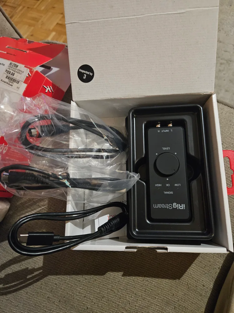 iRig Stream Streaming Audio Interface - Like New! thumbnail