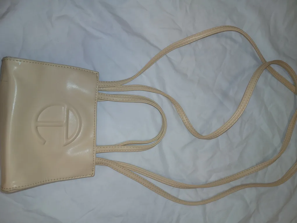 Telfar Cream Shopping Bag Mini thumbnail