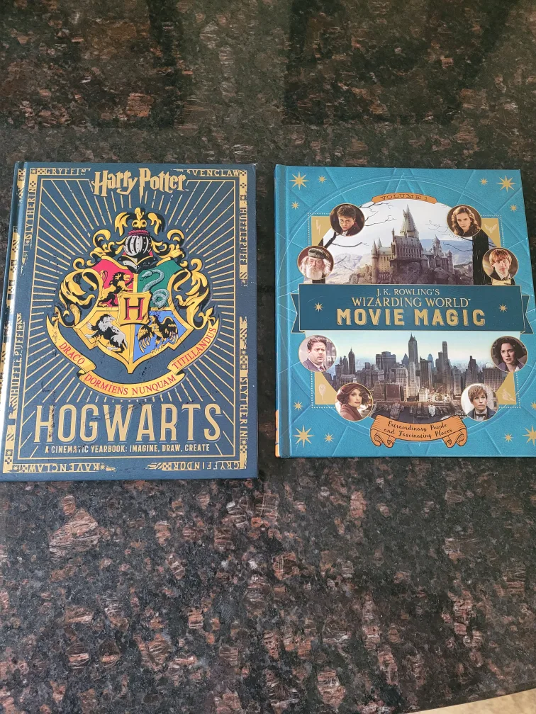 Harry Potter Hogwarts Yearbook & Movie Magic Book Set thumbnail