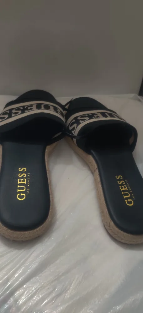 Guess Los Angeles Black Slides thumbnail