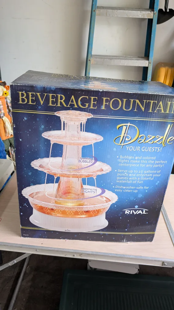 Rival Beverage Fountain - Dazzle Your Guests! thumbnail
