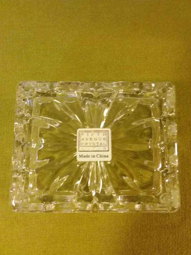🆕 Fifth Avenue Crystal Sugar / Tea Caddy 🆕 - photo 4