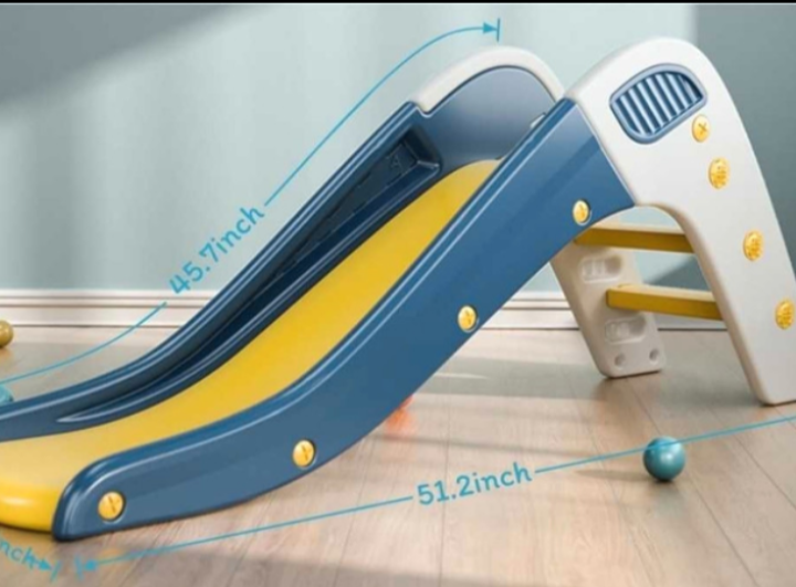Kids' Slide - Blue & Yellow - photo 2