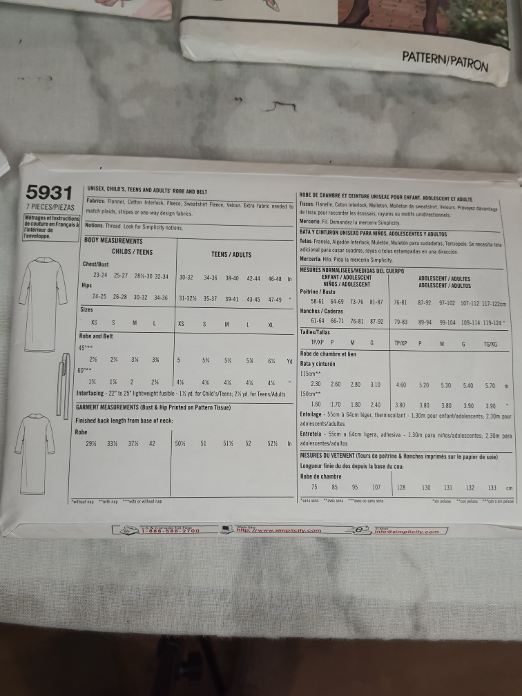 Simplicity @Home Sewing Pattern 5931 - photo 2