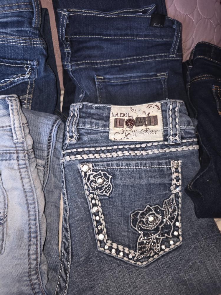 Mixed Lot Jeans: Silver, La Idol, Abercrombie - photo 2