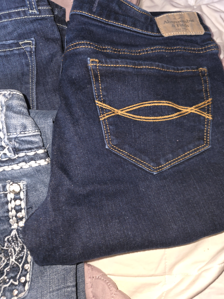Mixed Lot Jeans: Silver, La Idol, Abercrombie - photo 3