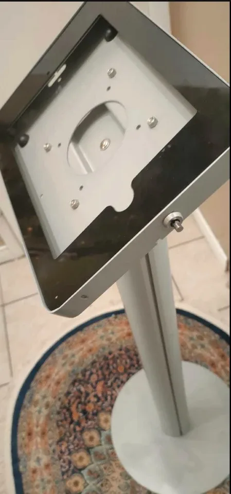 Silver iPad Floor Stand image indicator(3)