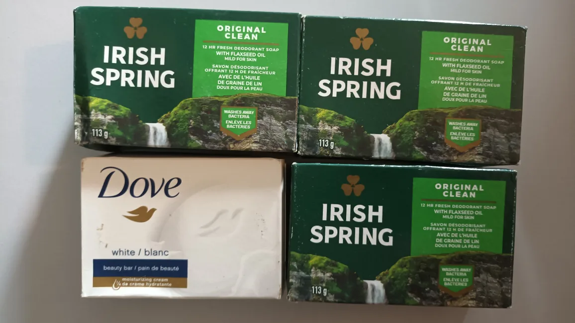Irish Spring & Dove Soap Bars thumbnail