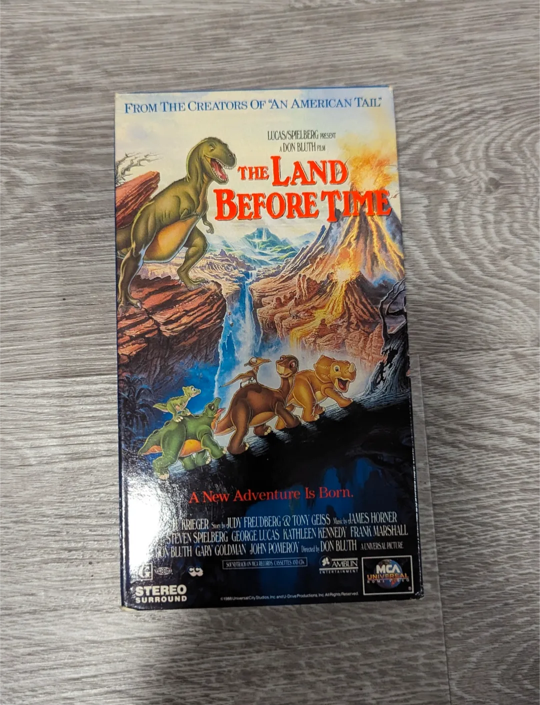 The Land Before Time VHS Movie thumbnail