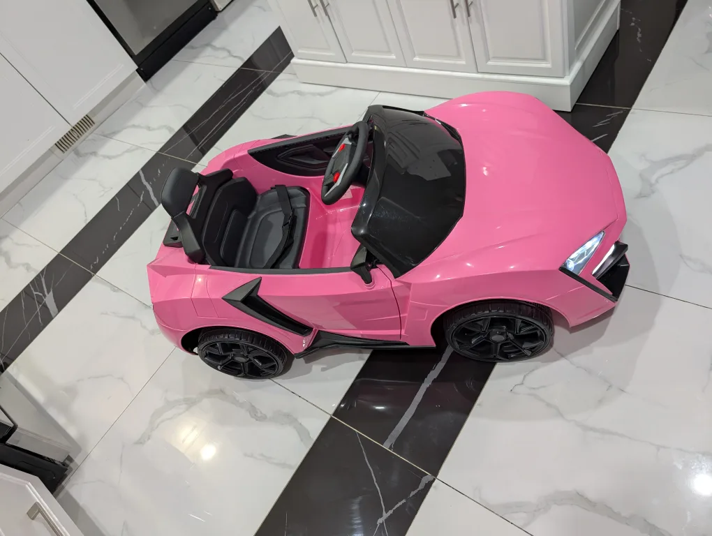 Pink Ride On Car for Kids image indicator(3)