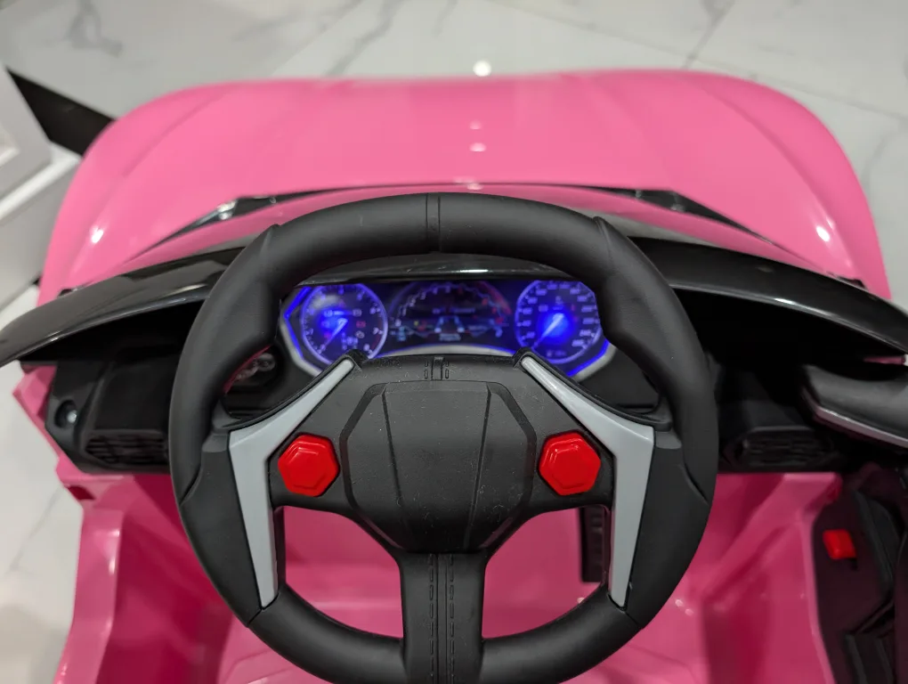 Pink Ride On Car for Kids image indicator(4)