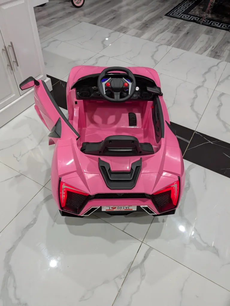 Pink Ride On Car for Kids image indicator(8)