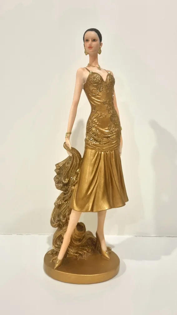 Collectible Woman Figurine, vintage image indicator(4)