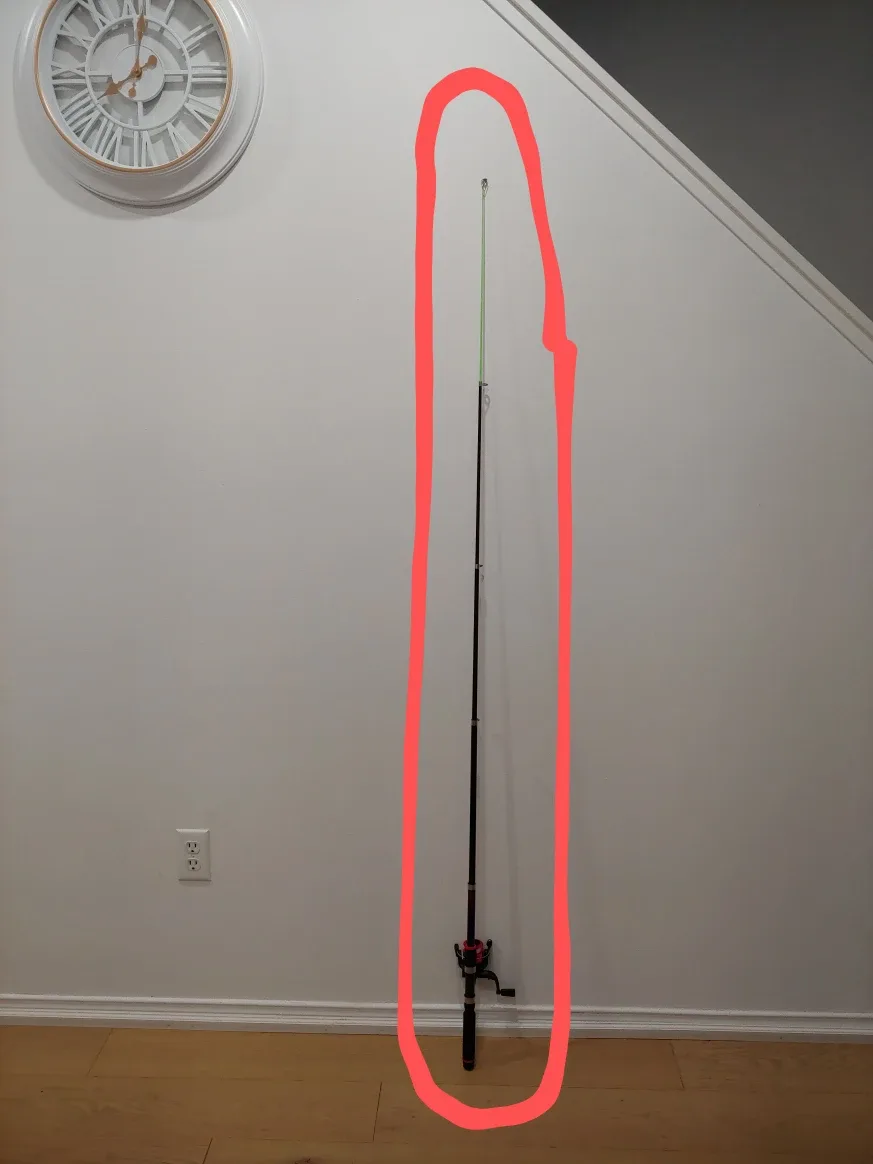 Fishing Rod Reel Baits Lures Combo, NEW, Strong Glass Steel image indicator(5)