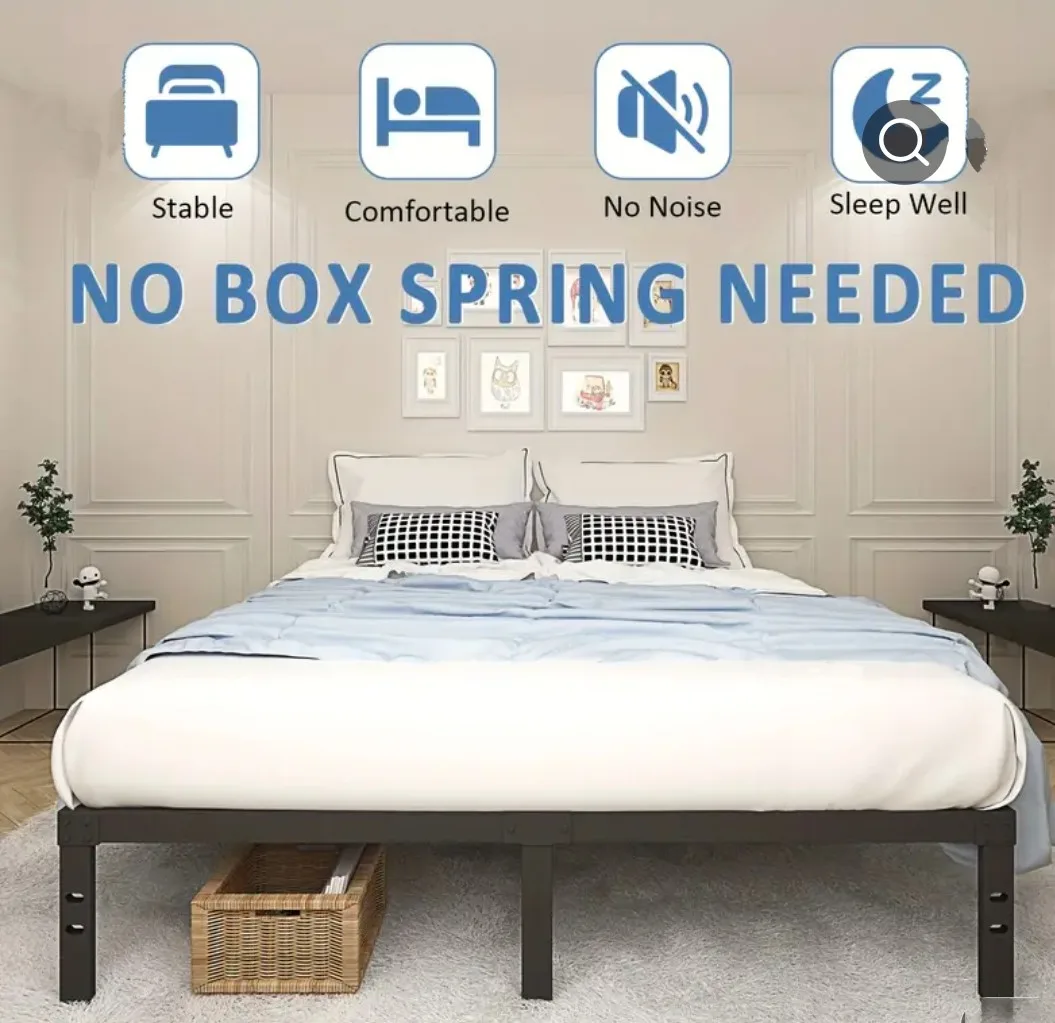 Queen Size Metal Bed Frame thumbnail