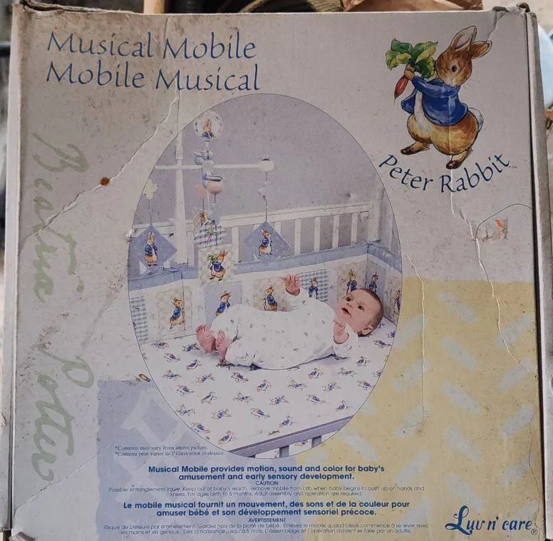 Peter Rabbit Musical Mobile by Luv 'n Care thumbnail