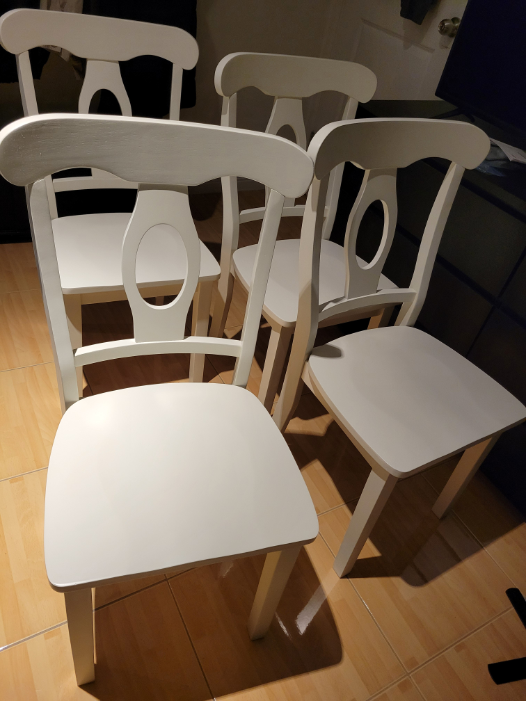 DHP Aubrey 5-Piece Dining Set - White - photo 3