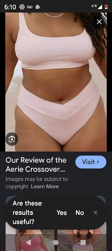 Aerie Crossover Bathing suit - Size L thumbnail