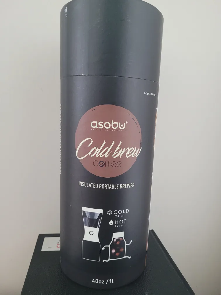 Asobu Cold Brew Insulated Portable Brewer - 40oz thumbnail