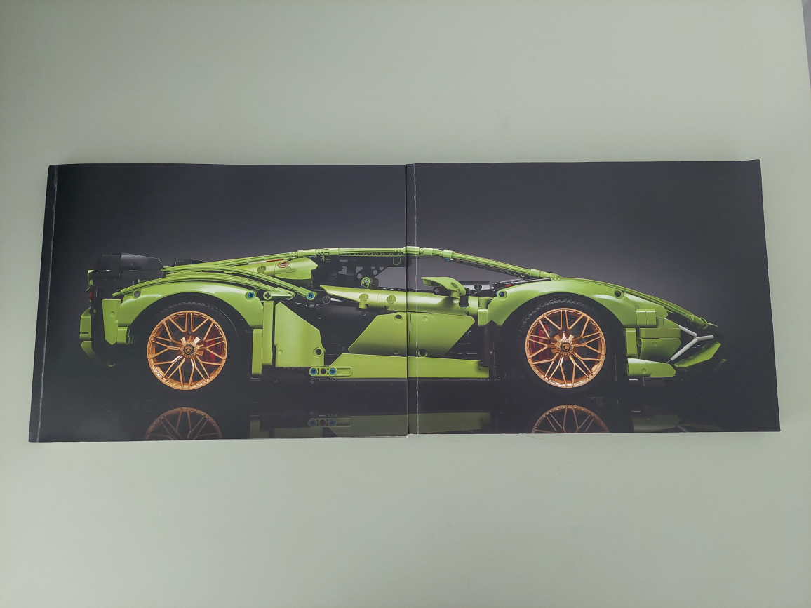 LEGO Technic Lamborghini Sian FKP 37 (Box & Manual Only) - photo 4