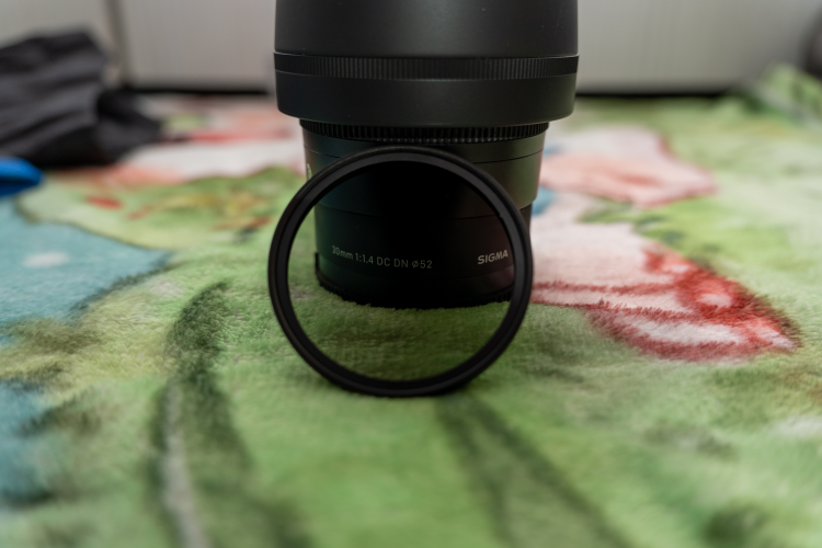 Sigma 30mm F1.4 DC DN C for Sony E Mount with Neewer filters - photo 4