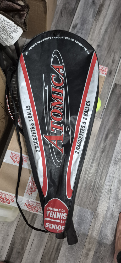 Atomica Tennis Racquet Set - 2 Racquets + 3 Balls - photo 3