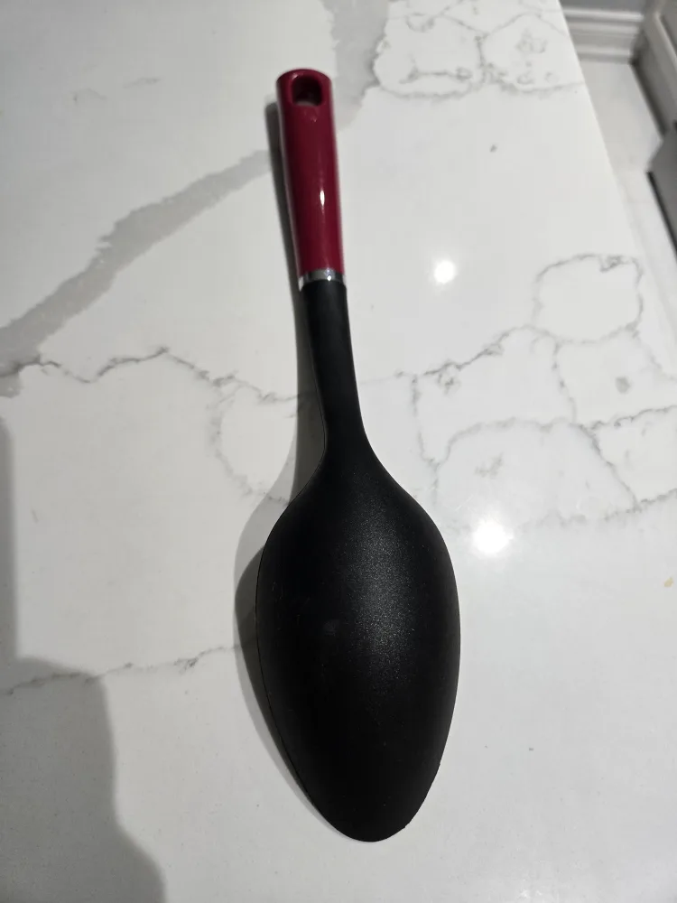 KitchenAid Black Nylon Cooking Spoon image indicator(3)